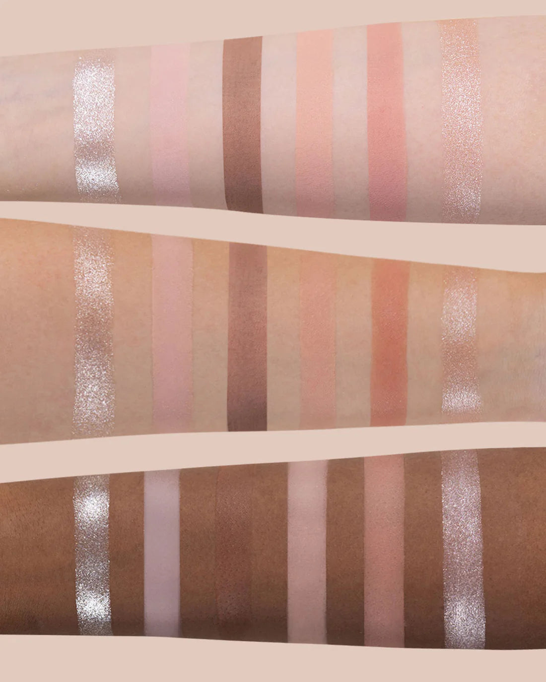 Swan Ballet Six-Color Makeup Palette – 01 White Swan