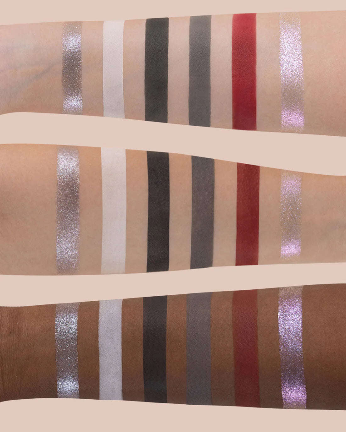 Swan Ballet Six-Color Makeup Palette – 02 Black Swan