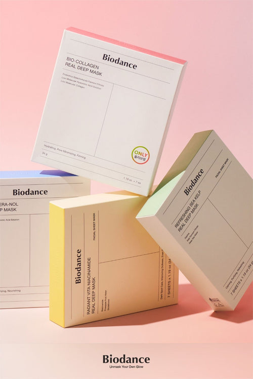 Biodance - Набір масок для обличчя - 16 шт (4 види по 4 маски)